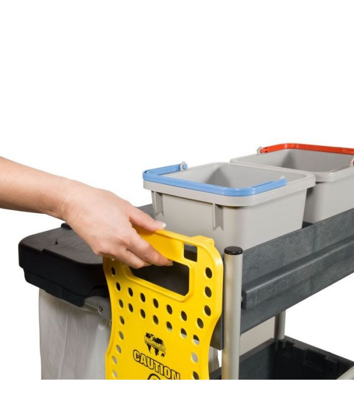 Numatic SM1415 SGA 2 Wózek serwisowy do sprzątania z kuwetami wiadrami 22L i koszem na śmieci