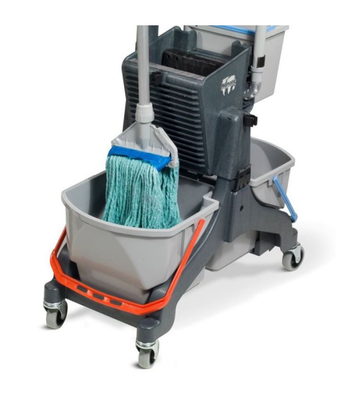 NUMATIC MMB1616 / MMB1616K 2x16L Kompaktowy wózek sprzątający z wyciskarką uniwersalną