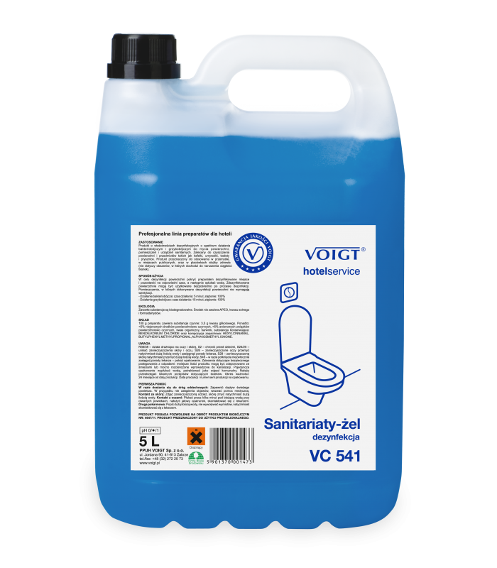 VC 541K SANITARIATY-ŻEL 5L Stare opakowanie