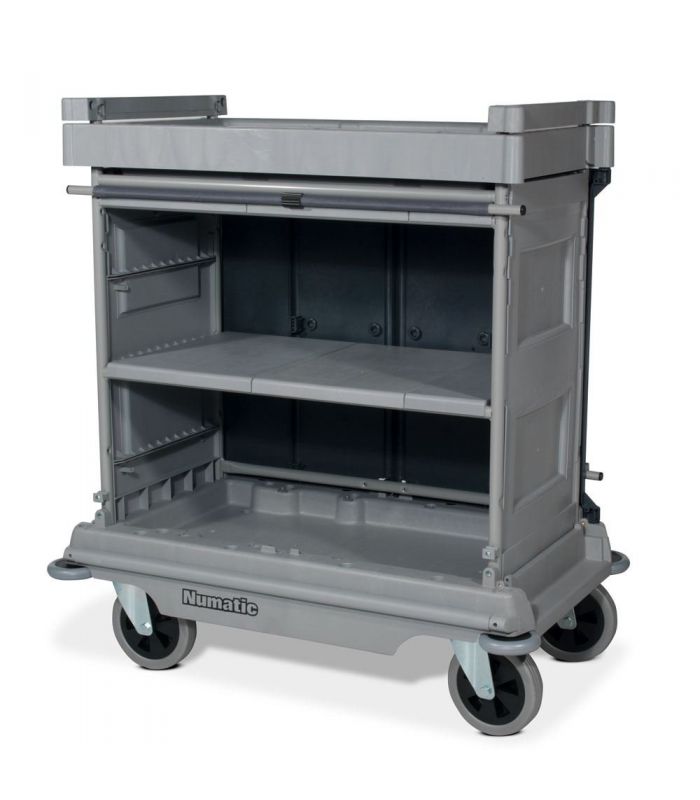 NKU 30 FF Wózek hotelowy z roletą NUMATIC Stara wersja kolorystyczna