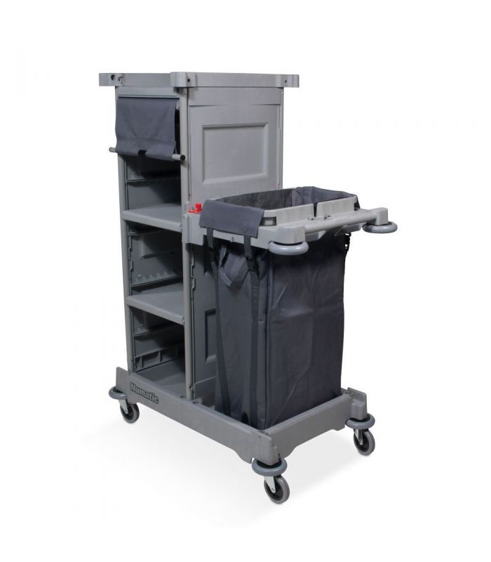 NKS 1 Kompaktowy wózek hotelowy z roletą NUMATIC - Stara wersja kolorystyczna