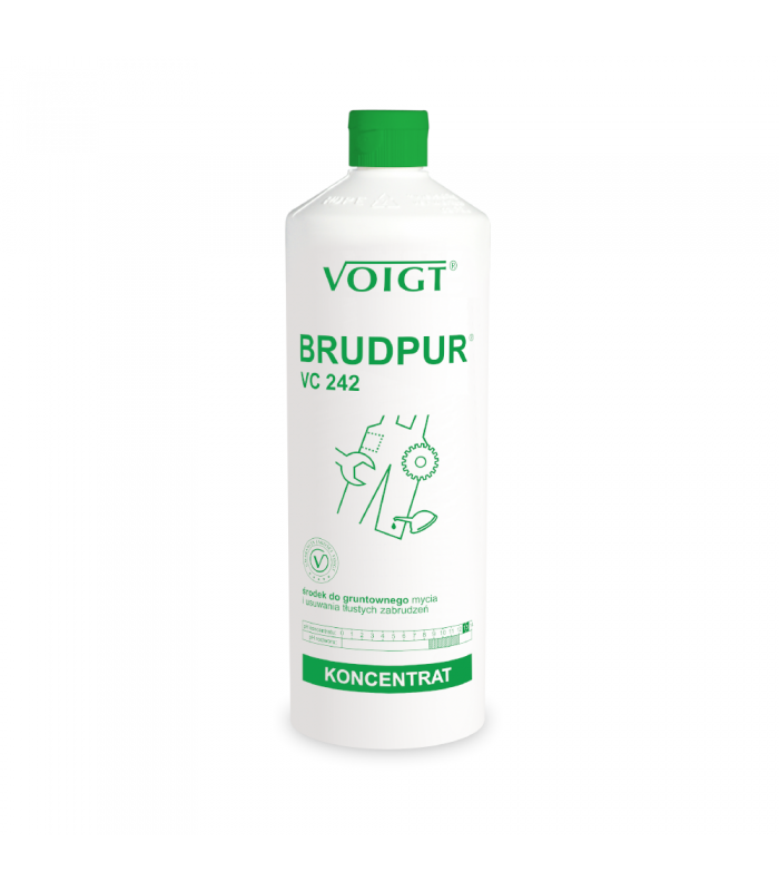VC 242 BRUDPUR butelka 1 litr Środek do usuwania tłustego brudu i zanieczyszczeń przemysłowych VOIGT
