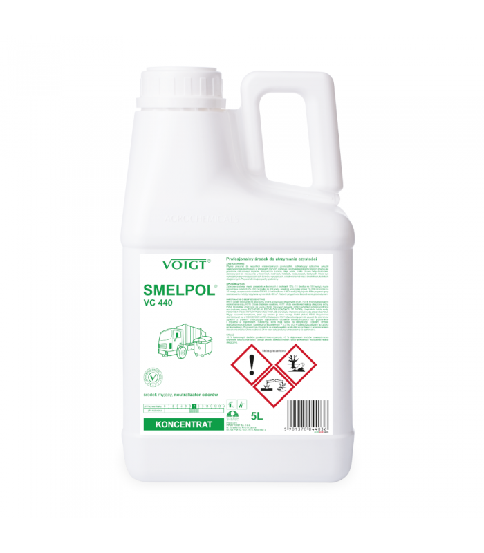 Voigt VC440 SMELPOL kanister 5 litrów Neutralny Antybakteryjny środek do mycia i neutralizacji  zapachów