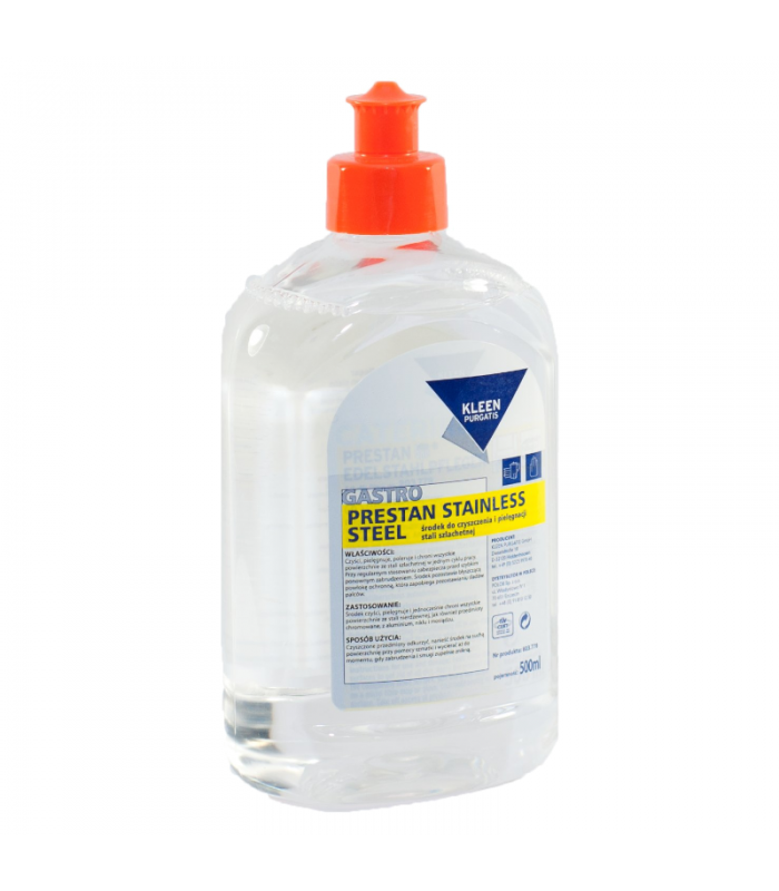 PRESTAN STAINLESS STEEL 0.5L środek do mycia i zabezpieczania stali szlachetnej KLEEN