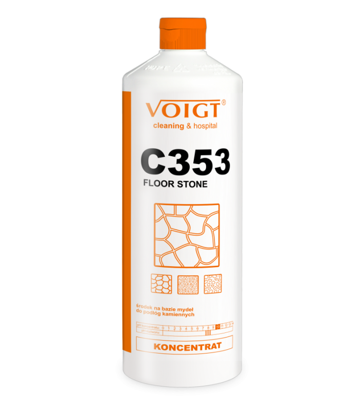 C353 FLOOR STONE Koncentrat do mycia i konserwacji marmuru lastryka i podłóg kamiennych VOIGT cleaning hospital