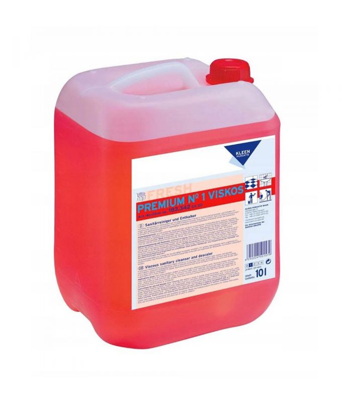 PREMIUM nr 1 VISKOS kanister 10 litrów żelowy środek do czyszczenia łazienek toalet wanien kabin KLEEN