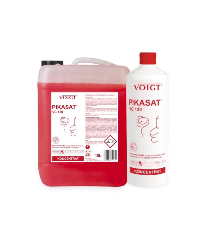 VC120 PIKASAT Skuteczny i silny środek do doczyszczania toalet łazienek sanitariatów VOIGT
