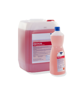 PRESTICID Bardzo silny kwaśny środek do doczyszczania sanitariatów basenów z inhibitorami korozji KLEEN