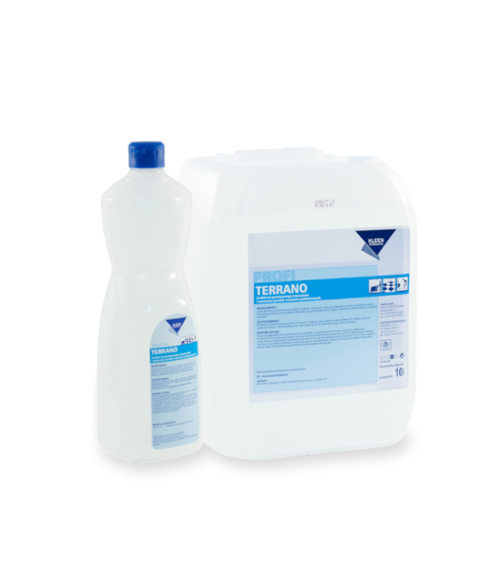TERRANO Striper do usuwania nawarstwionego brudu polimerów wosków powierzchnie wrażliwe KLEEN
