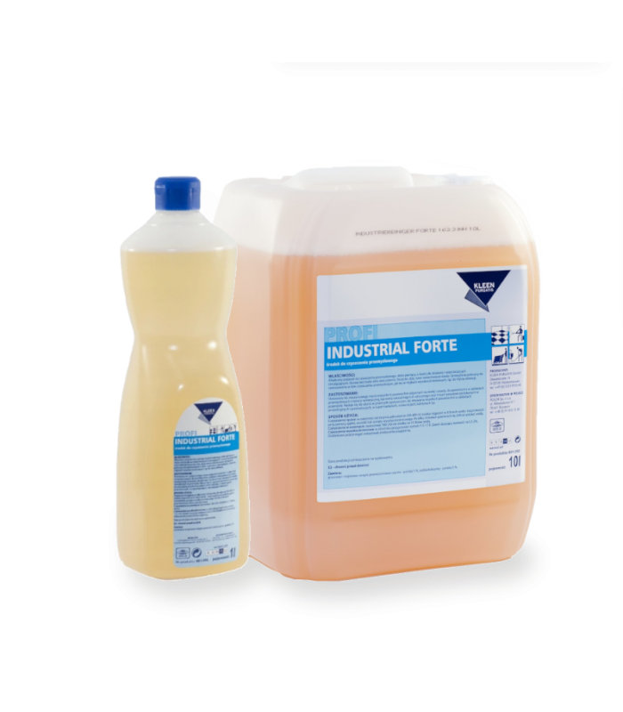 INDUSTRIAL FORTE Ekonomiczny uniwersalny środek do zabrudzeń przemysłowych KLEEN