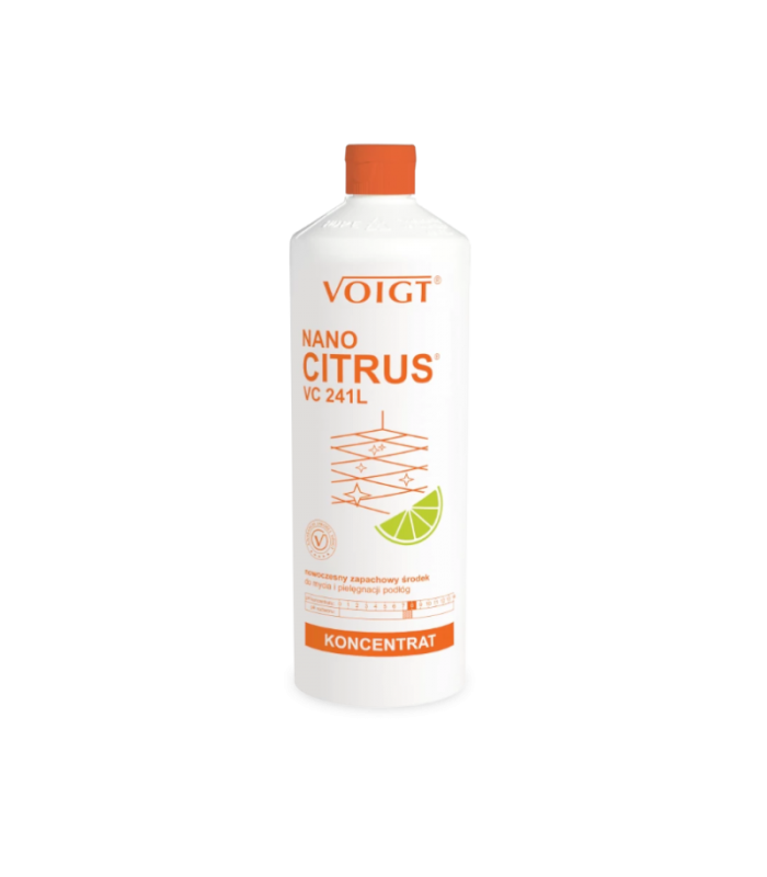 VOIGT VC241L NANO CITRUS Nowoczesny i zapachowy płyn do bieżącego mycia podłóg i płytek C341