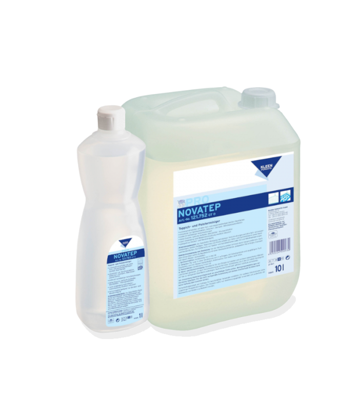 NOVATEP 3w1 Silny prespray odplamiacz i środek piorący do wykładzin dywanów tapicerki KLEEN