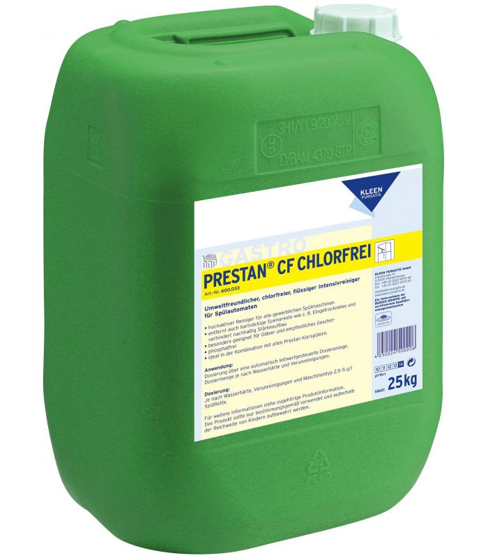 PRESTAN CF Kanister 25kg Koncentrat do maszynowego mycia naczyń KLEEN