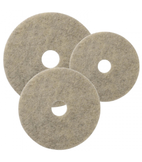 Pad GORILLA ETC z naturalnym włosiem do polerowania i renowacji twardych posadzek i polimerów na wysoki połysk 7" - 24"