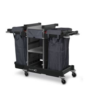NKS 2 LLR 2x 100L kompaktowy wielofunkcyjny wózek hotelowy Numatic
