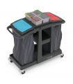 EM4 SRK21 ECO-Matic  Profesjonalny wózek serwisowy do segregacji odpadów 4x 60L lub 2x 120L Numatic