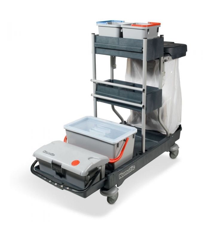 SM 1415 SGA 4 Wózek serwisowy do dezynfekcji system mopa jednego kontaktu Numatic