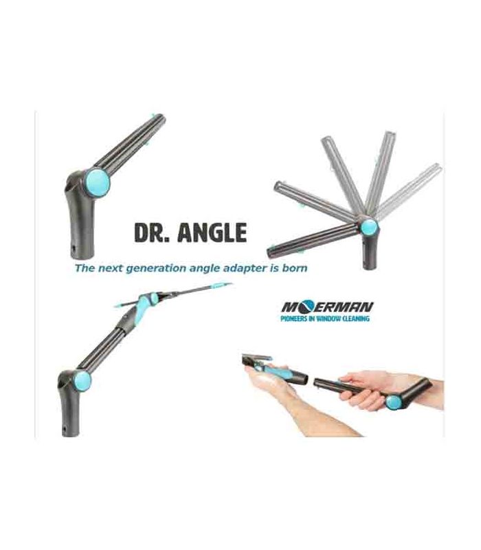 Redukcja kątowa DR ANGLE na profesjonalne kije teleskopowe MOERMAN