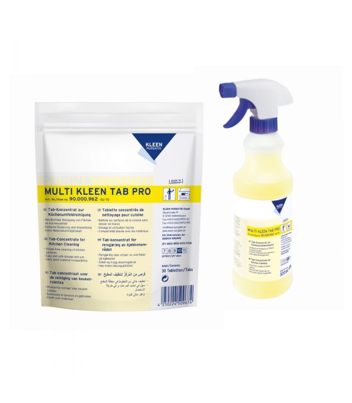 PURINA Multi Kleen Tab  30x 500ml Ekologiczne tabletki do czyszczenia kuchni