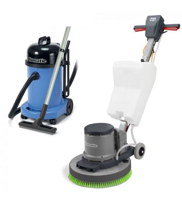 Zestaw szorowarka HFM 1515 + Odkurzacz sucho-mokro WV-470