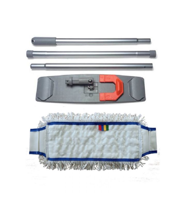 kompletny stelaż ms2 40cm numatic z mopem z bawełny intermop