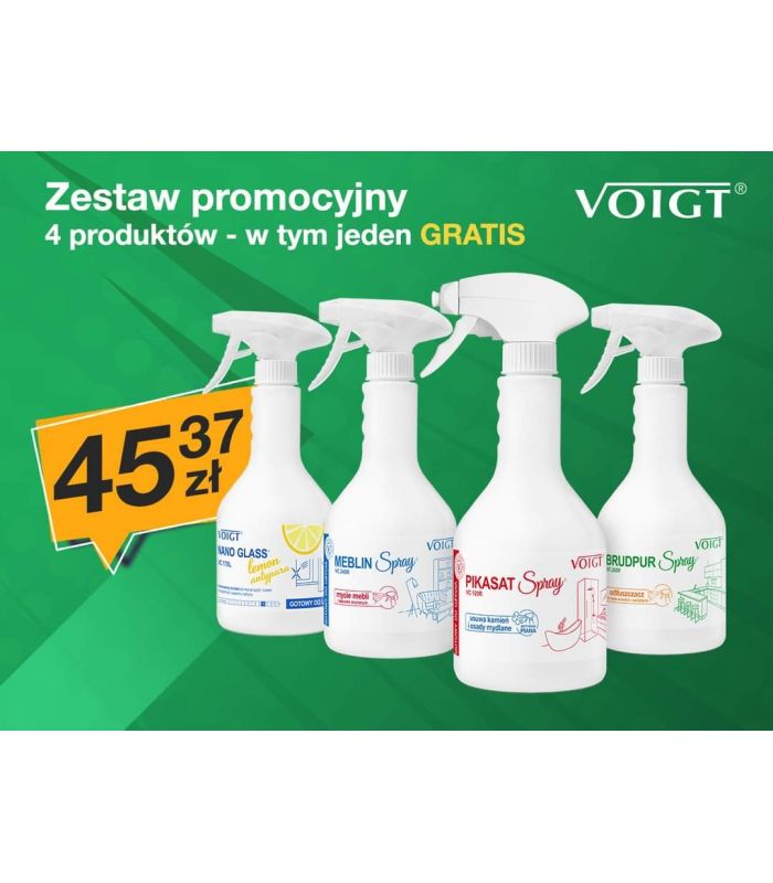 VOIGT VC120R PIKASAT SPRAY Aktywna piana do czyszczenia łazienek wanien kabin prysznicowych