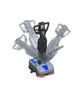 LW55 Flexy Lindhaus Automat Szorująco - zbierający bateryjny do małych powierzchni