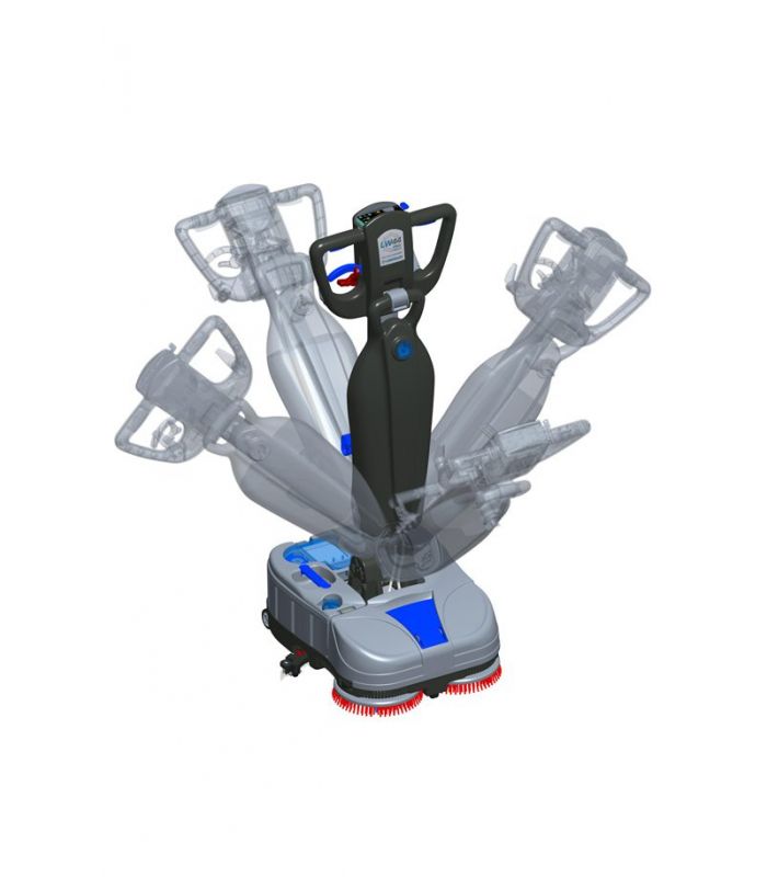 LW55 Flexy Lindhaus Automat Szorująco - zbierający bateryjny do małych powierzchni