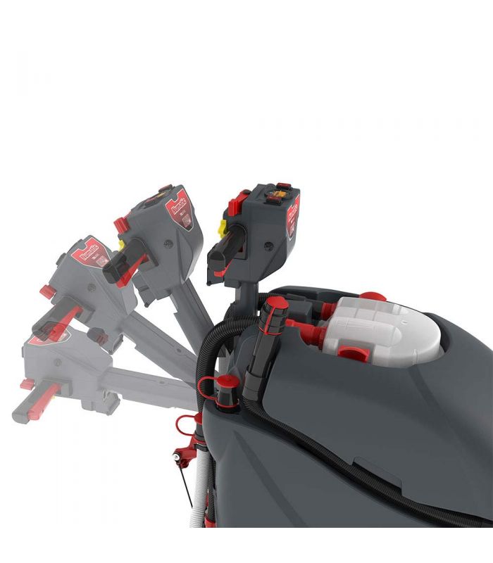 NUMATIC TBL4045/50  Kompaktowa bateryjna maszyna automat szorująco-zbierający 2x 40L 16" (TGB 4045)