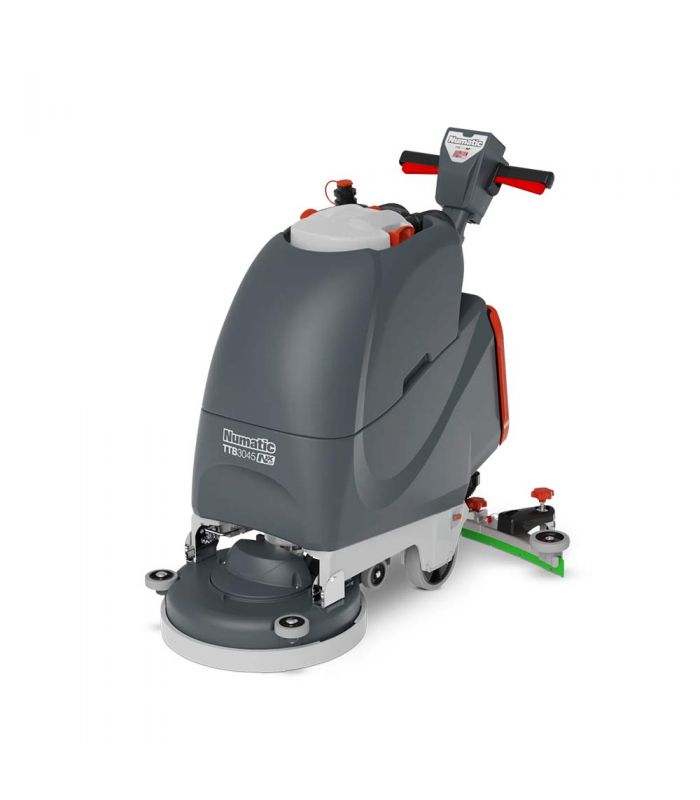 NUMATIC TTB NX -R 3045 SERIA "NX" kompaktowa bateryjna Li maszyna automat szorująco-zbierający 2x 30L 14"