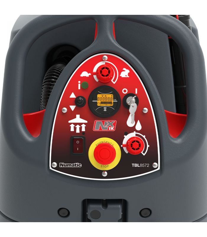 NUMATIC TBL8572/100T  Duża bateryjna maszyna automat szorująco-zbierający z trakcją 2x 85L 2x 14" (TGB8572)
