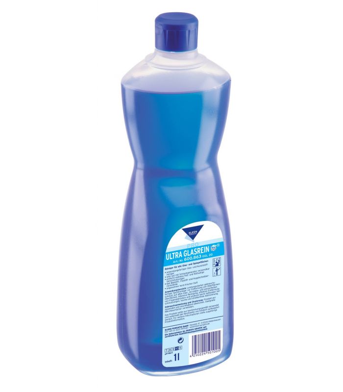 ULTRA GLASREIN Butelka 1L środek do szybkiego bezsmugowego mycia okien i luster KLEEN