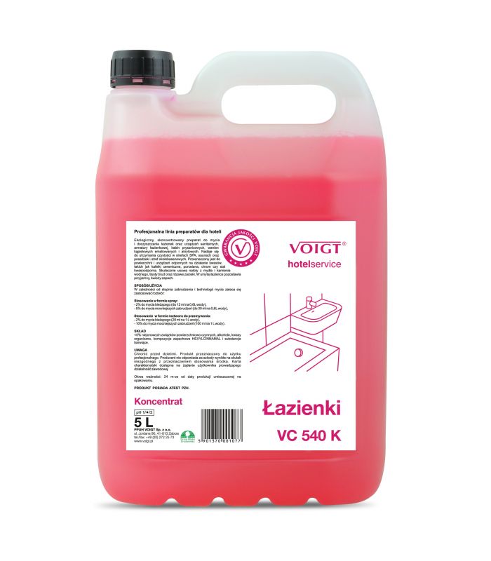 VC 540K ŁAZIENKI Stare opakowanie