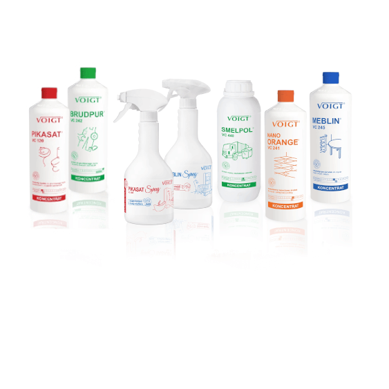 Środki czystości marki VOIGT - Najpopularniejsza profesjonalna chemia w Polsce