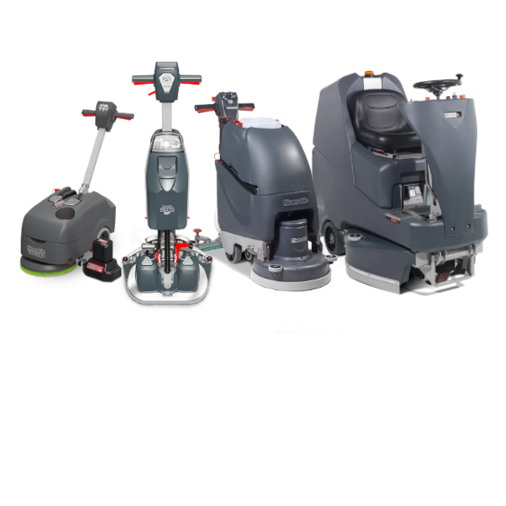 Maszyny czyszczące kompaktowe i przemysłowe kablowe oraz bateryjne marki Numatic